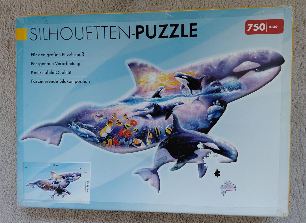Silhouetten puzzel