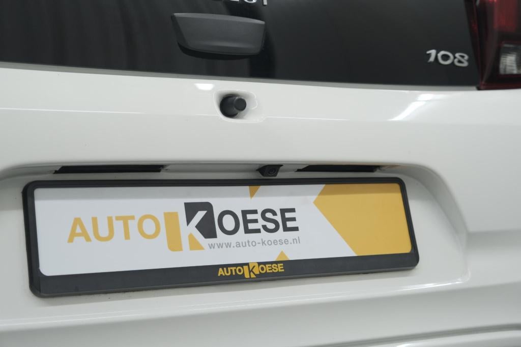 Peugeot 108 1.0 e-vti allure top! | elektrisch vouwdak | camera | navigatie