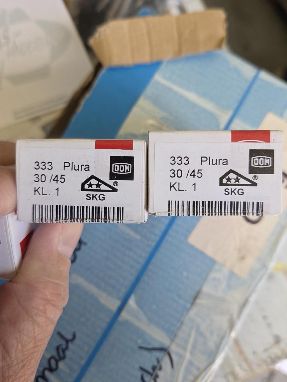 Nieuwe DOM 333 Plura Cilindersloten (30/30 - 30/45))