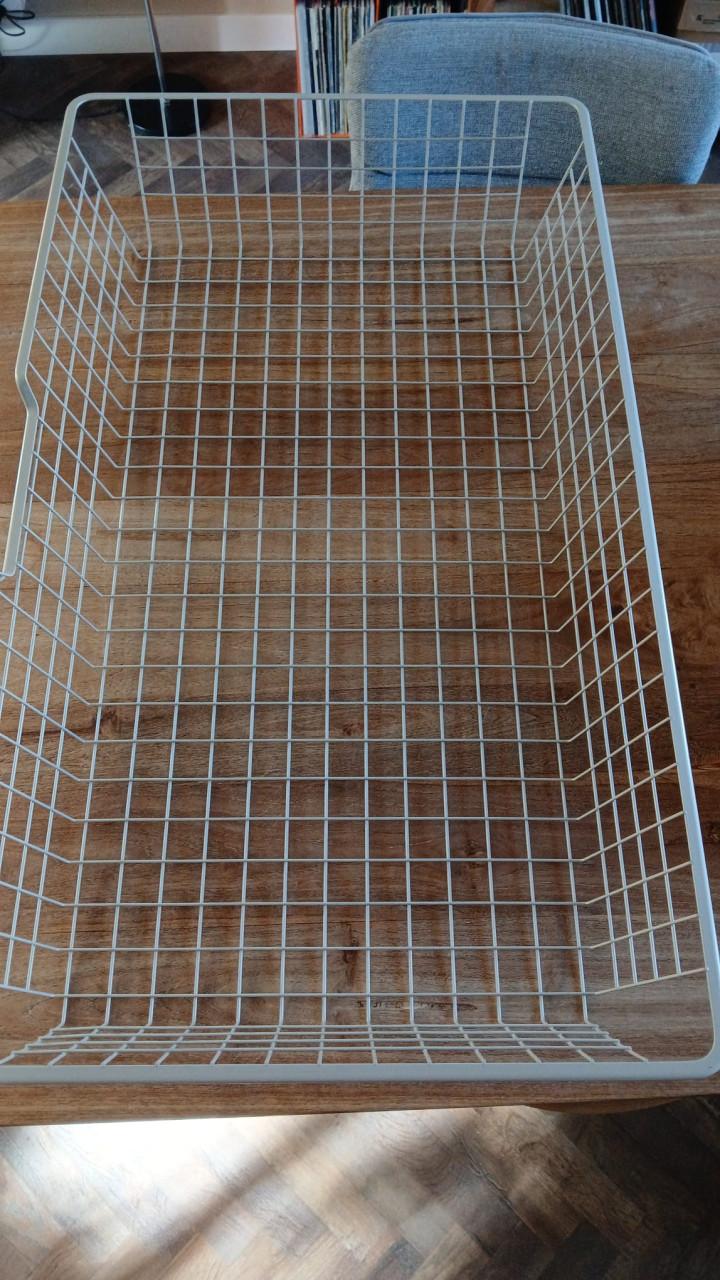 Draadmand ikea kast