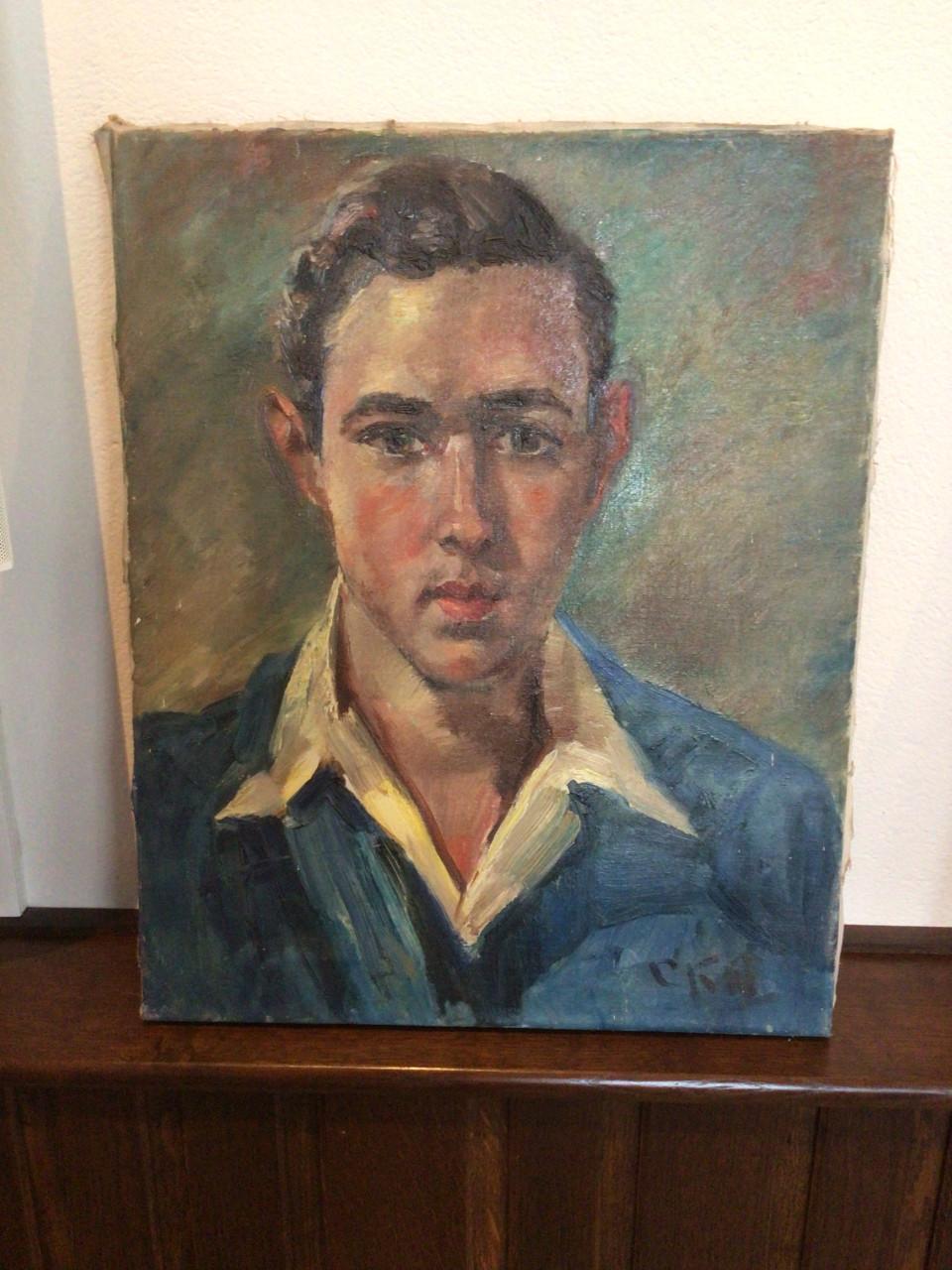 Vintage Schilderijen Clara v.d Werf
