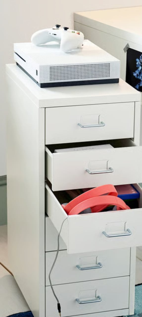 2 x Helmner ladeblok op wielen Ikea NIEUW