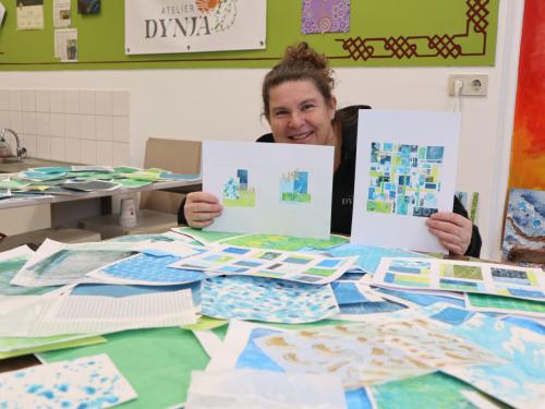 Cursus Abstracte Collages maken - 8 lessen