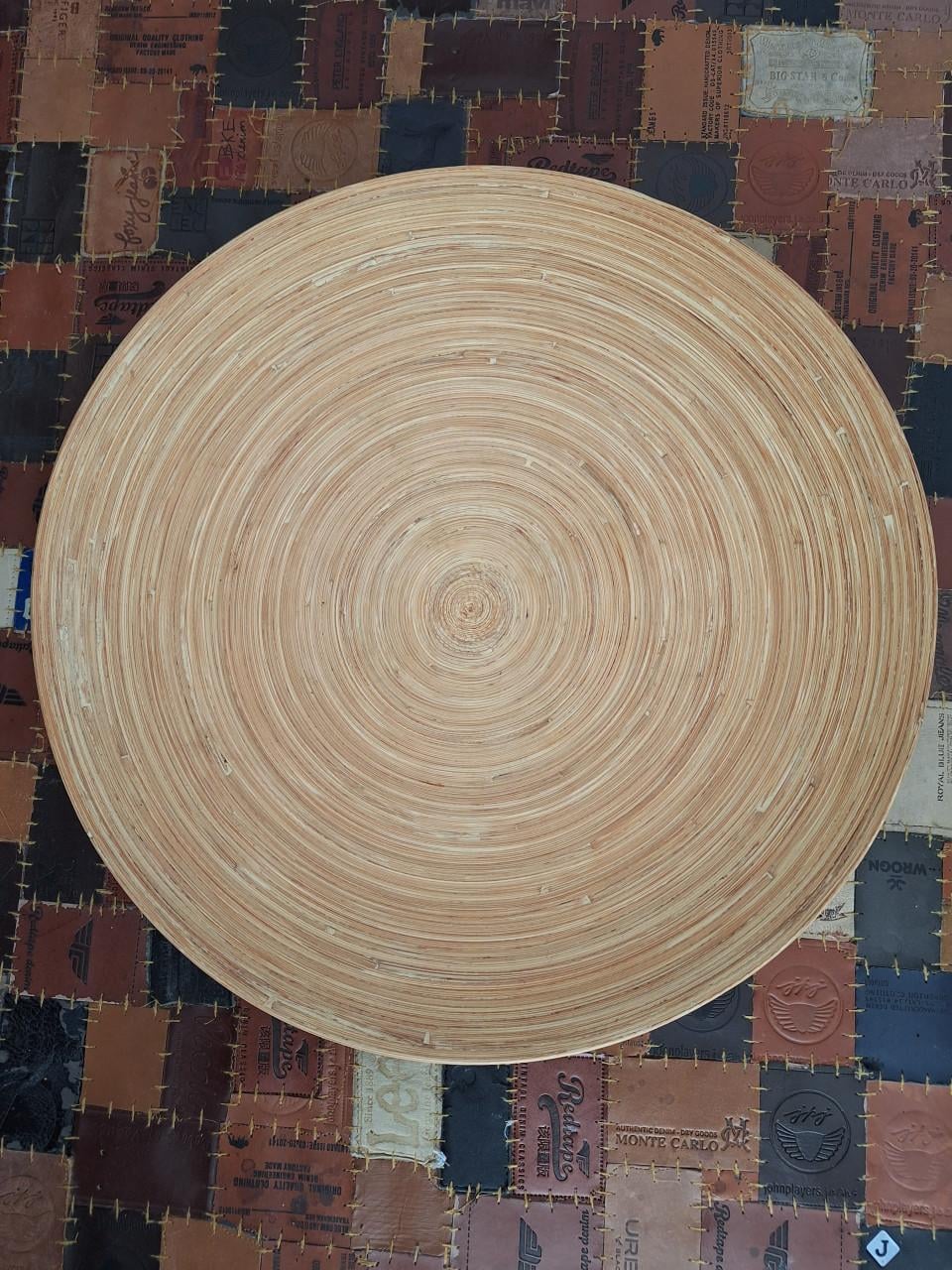 Grote houten schaal 45 cm