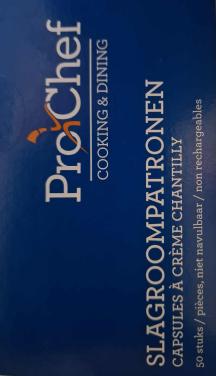 Slagroomspuit + Patronen