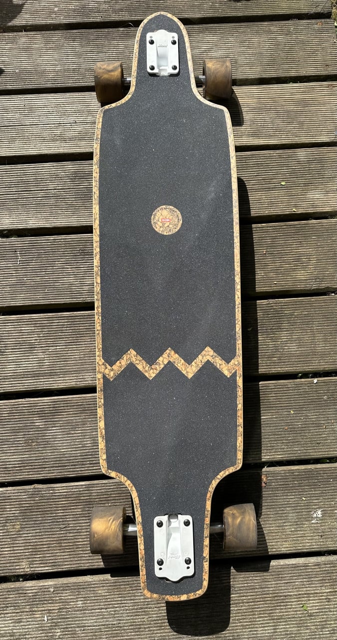 Globe Spearpoint 40" Cork Zagged longboard