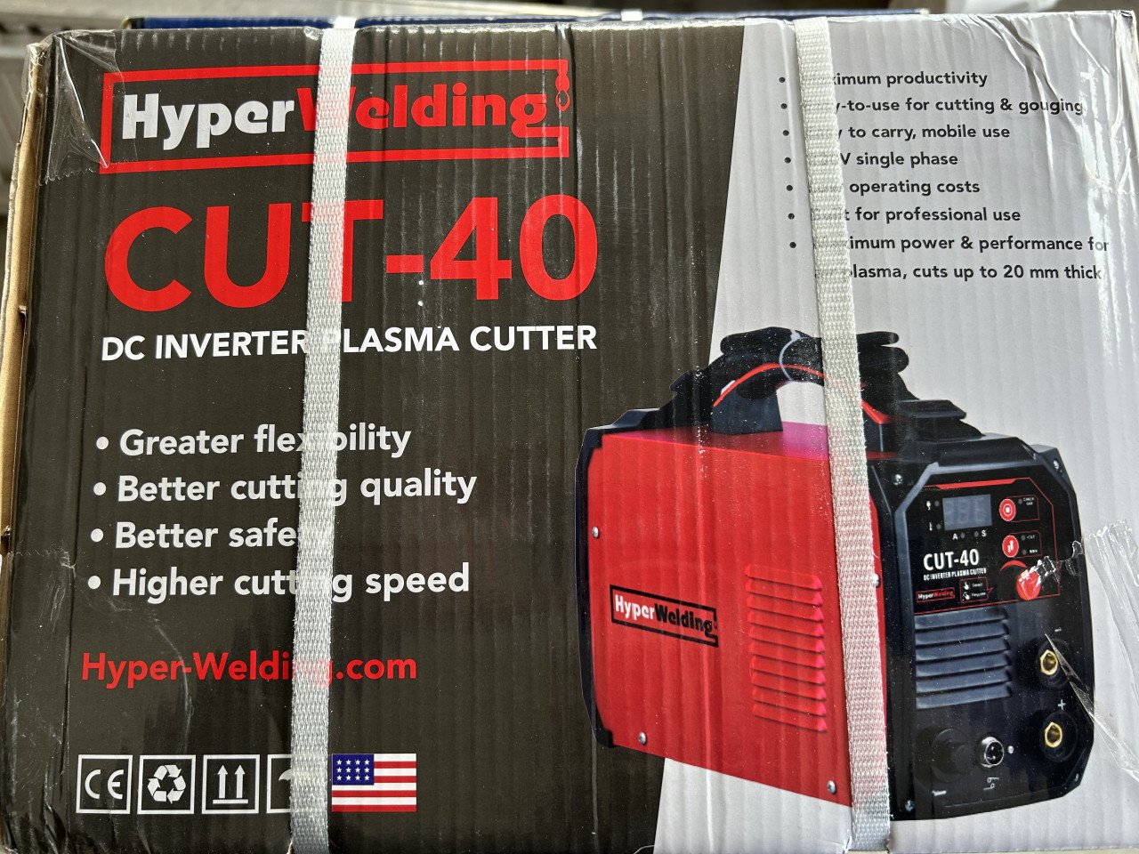 Plasmasnijder Hyperwelding CUT-40