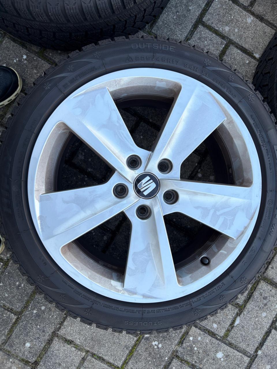 Velgen met winterbanden