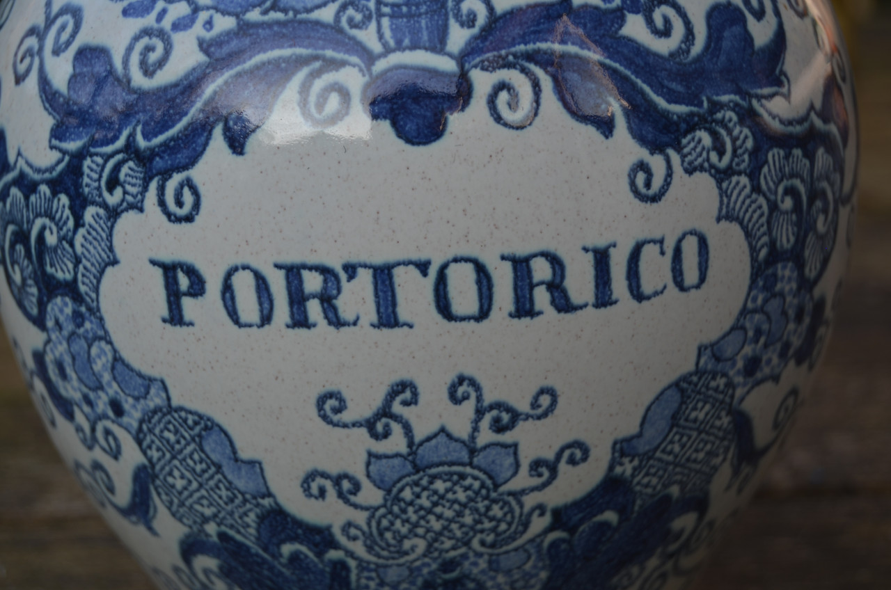 'Portorico' tabakspot in prima staat.