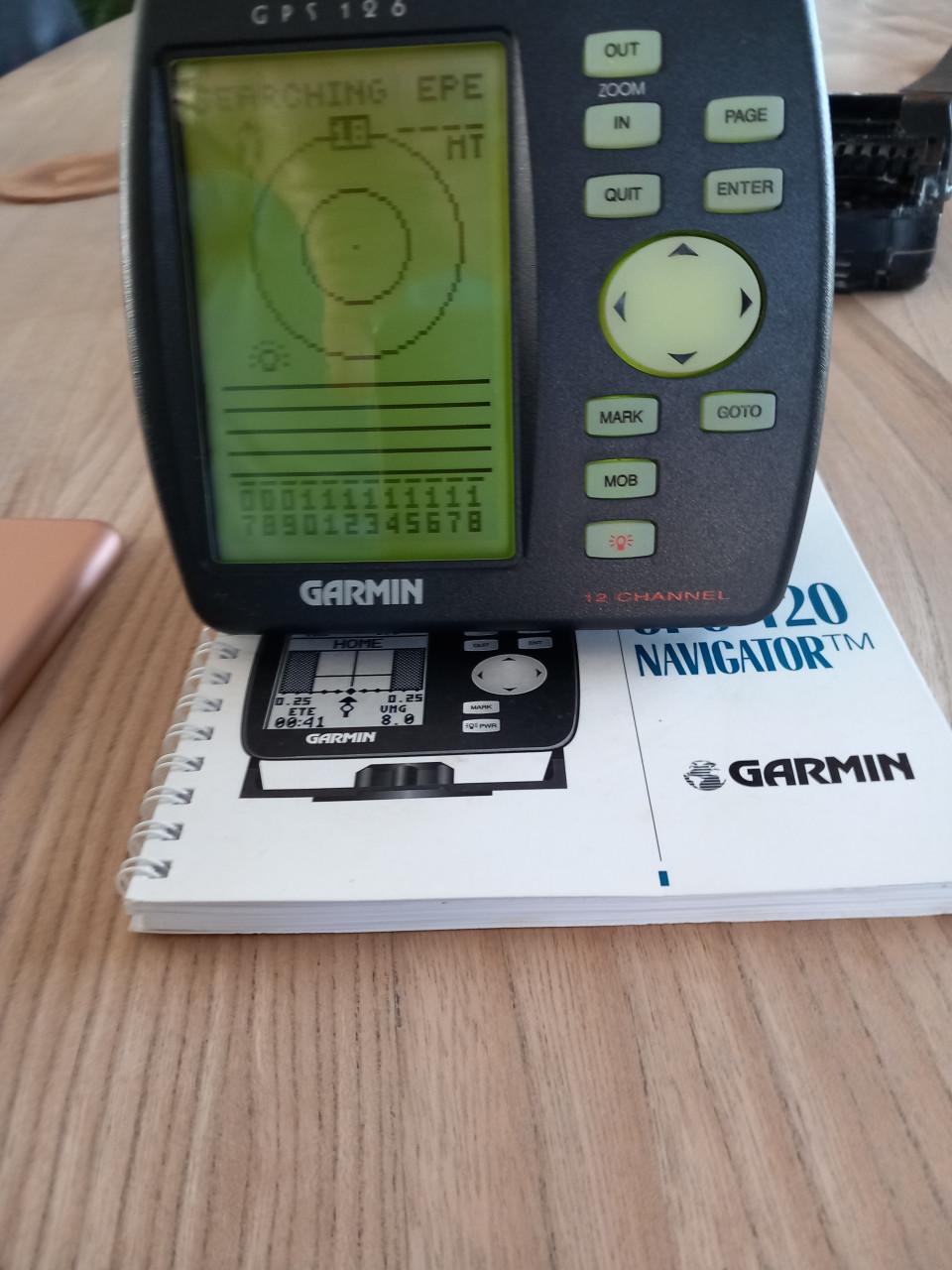 Te koop Garmin GPS 126 navigator