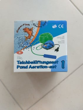 Luchtpompje vijver