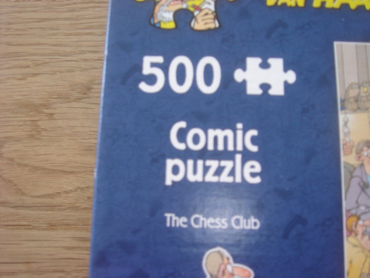 Te koop Complete jan van Haasteren puzzel  The chess club 500 stukjes