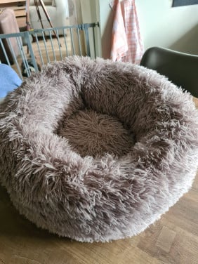 Fluffy hondenmand