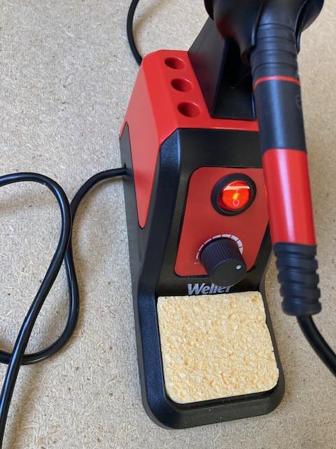 Weller soldeerstation WLSK3023C, 30 watt, 1 uur gebruikt