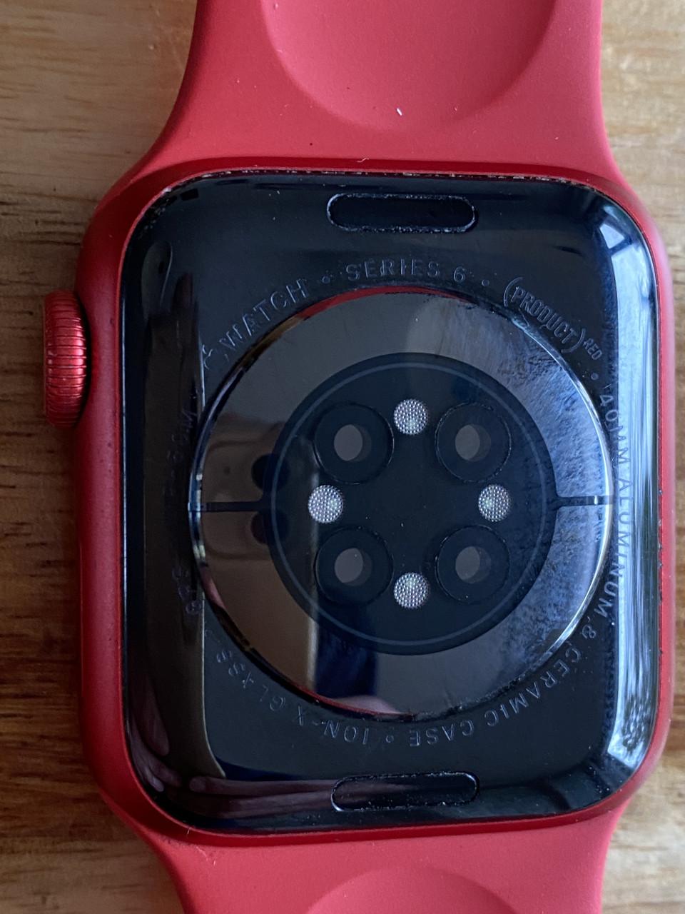 Apple watch series 6 rood