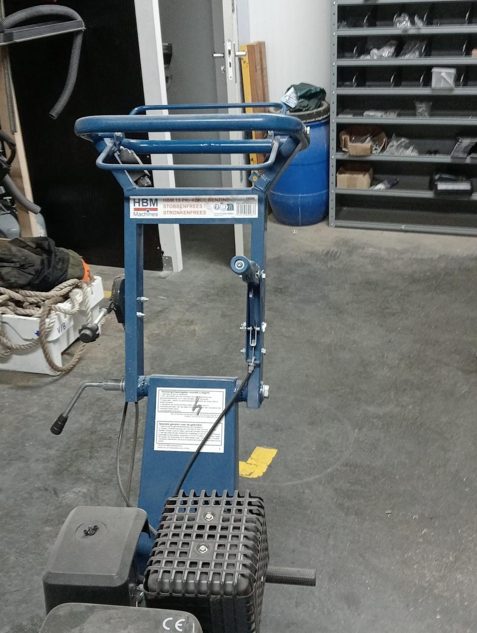 HBM Machines 15 PK – 420 cc Stobbenfrees / Stronkenfrees Benzine