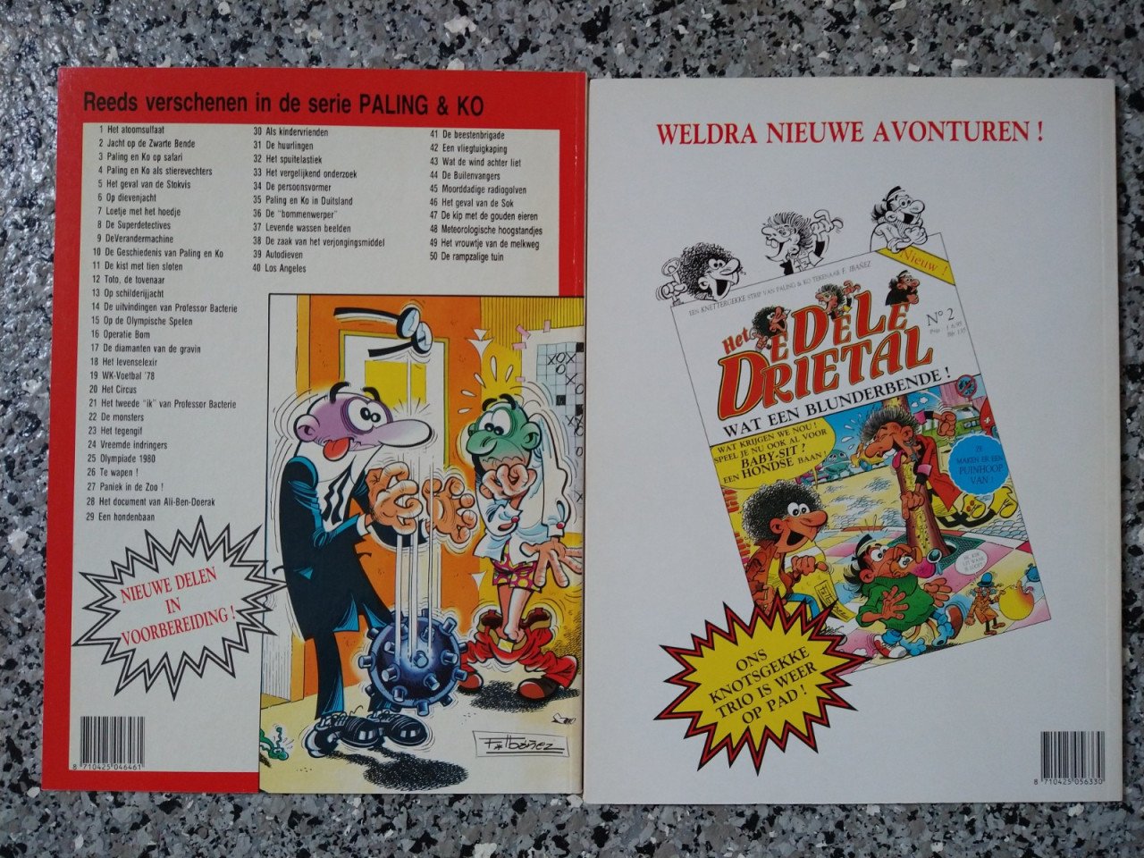 TRIPBOEKEN DIV TITELS