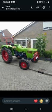 Deutz trekker, 55 PK.