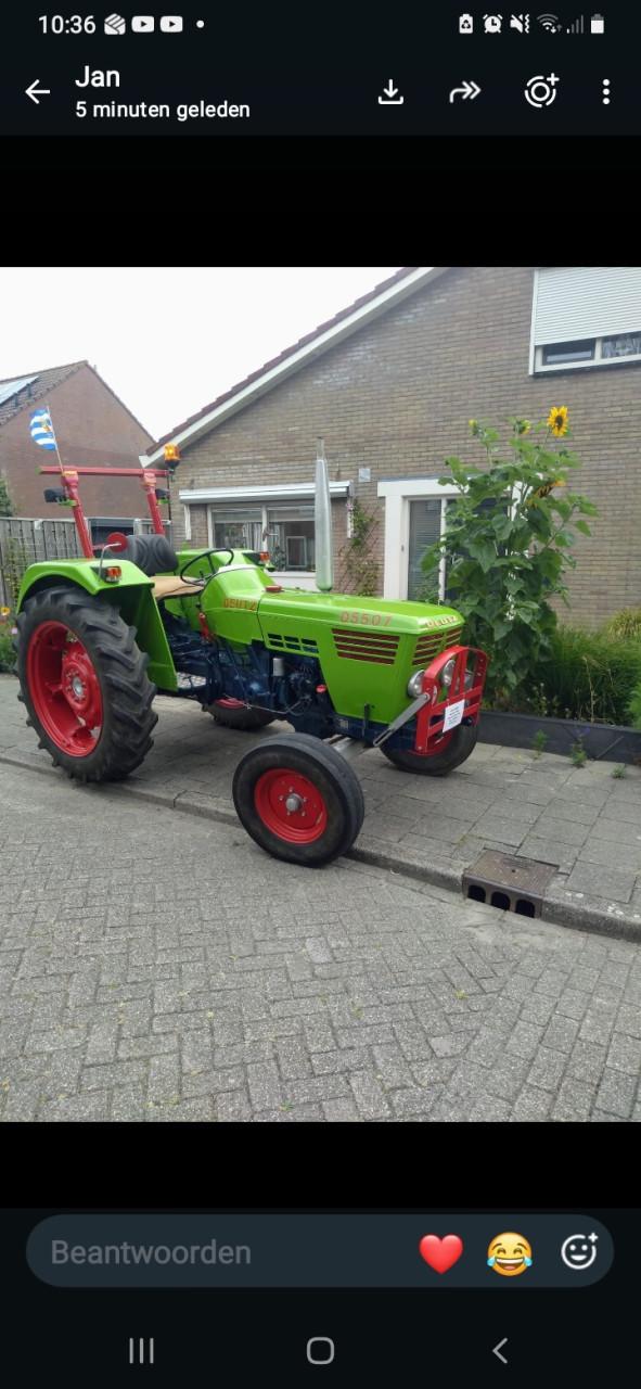 Deutz trekker, 55 PK.