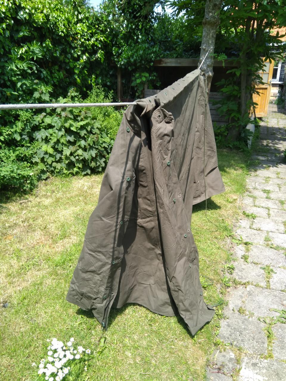 Legertentje twee persoons compleet