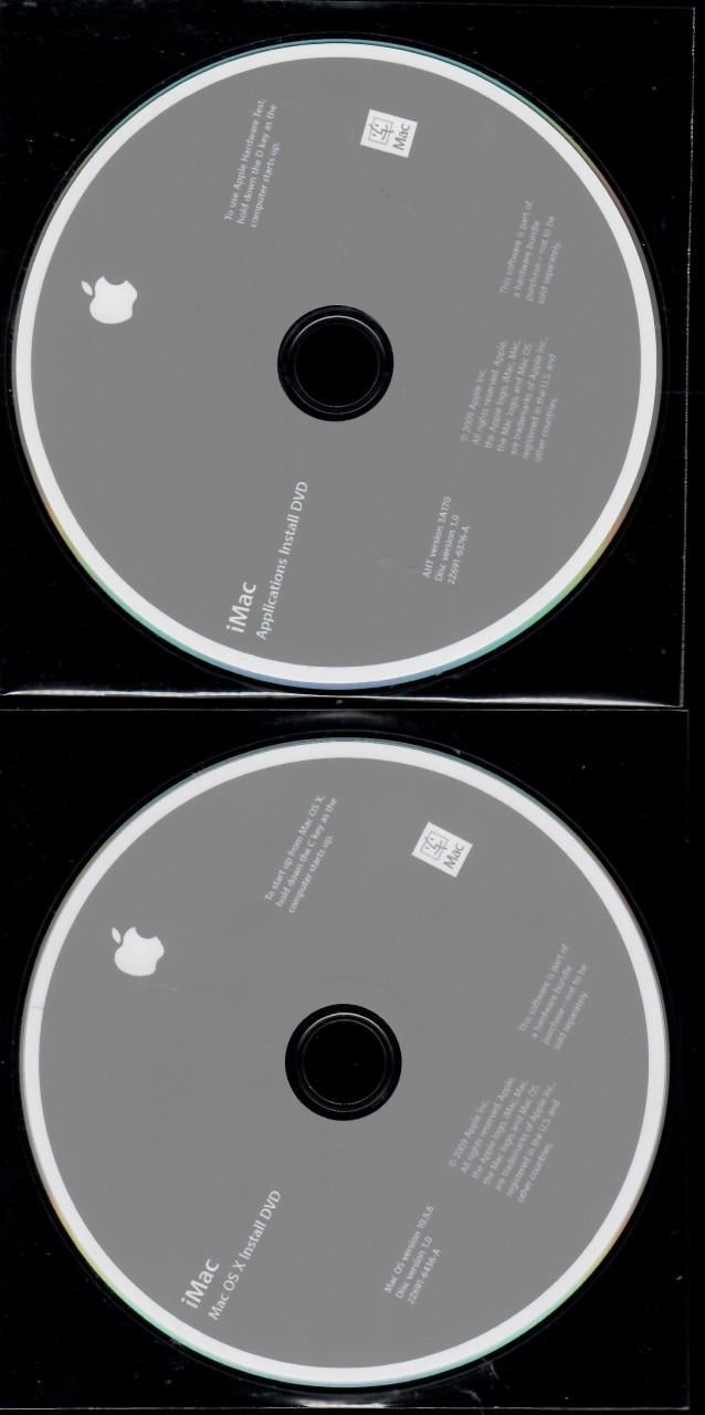 Originele apple dvdroms software