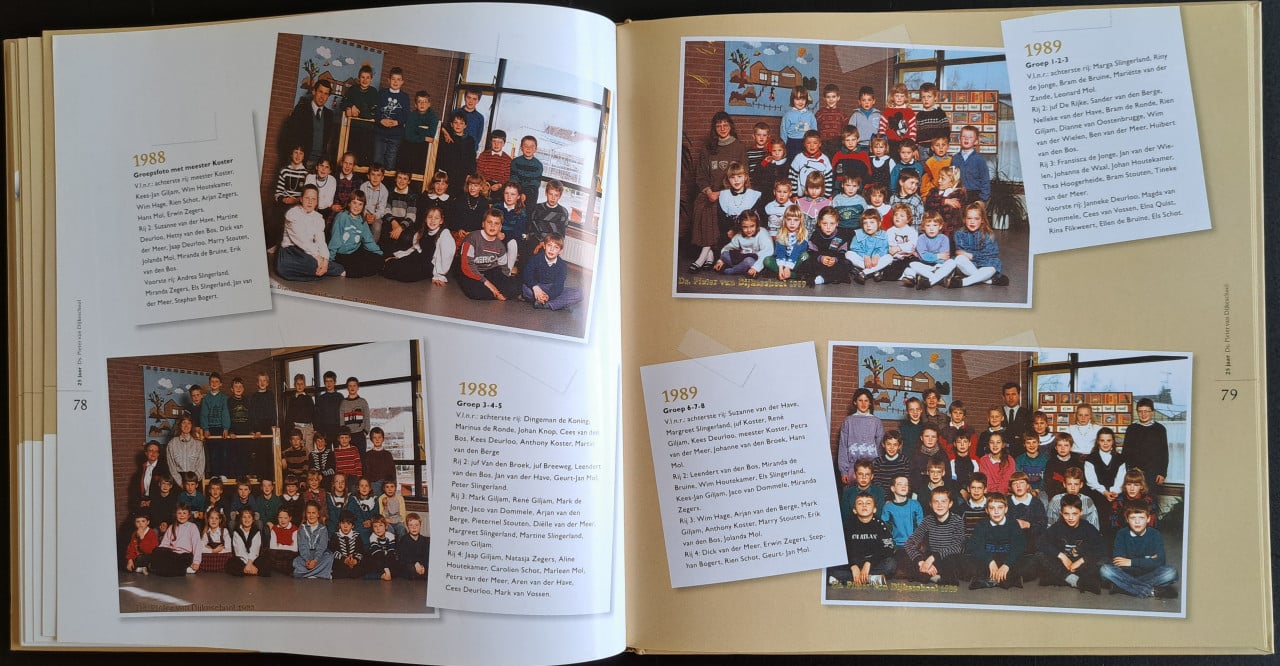 DS PIETER VAN DIJKESCHOOL BRUINISSE - 25 jaar