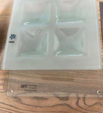 Gusto glazen serveerschaal, hitte bestendig tot 250*