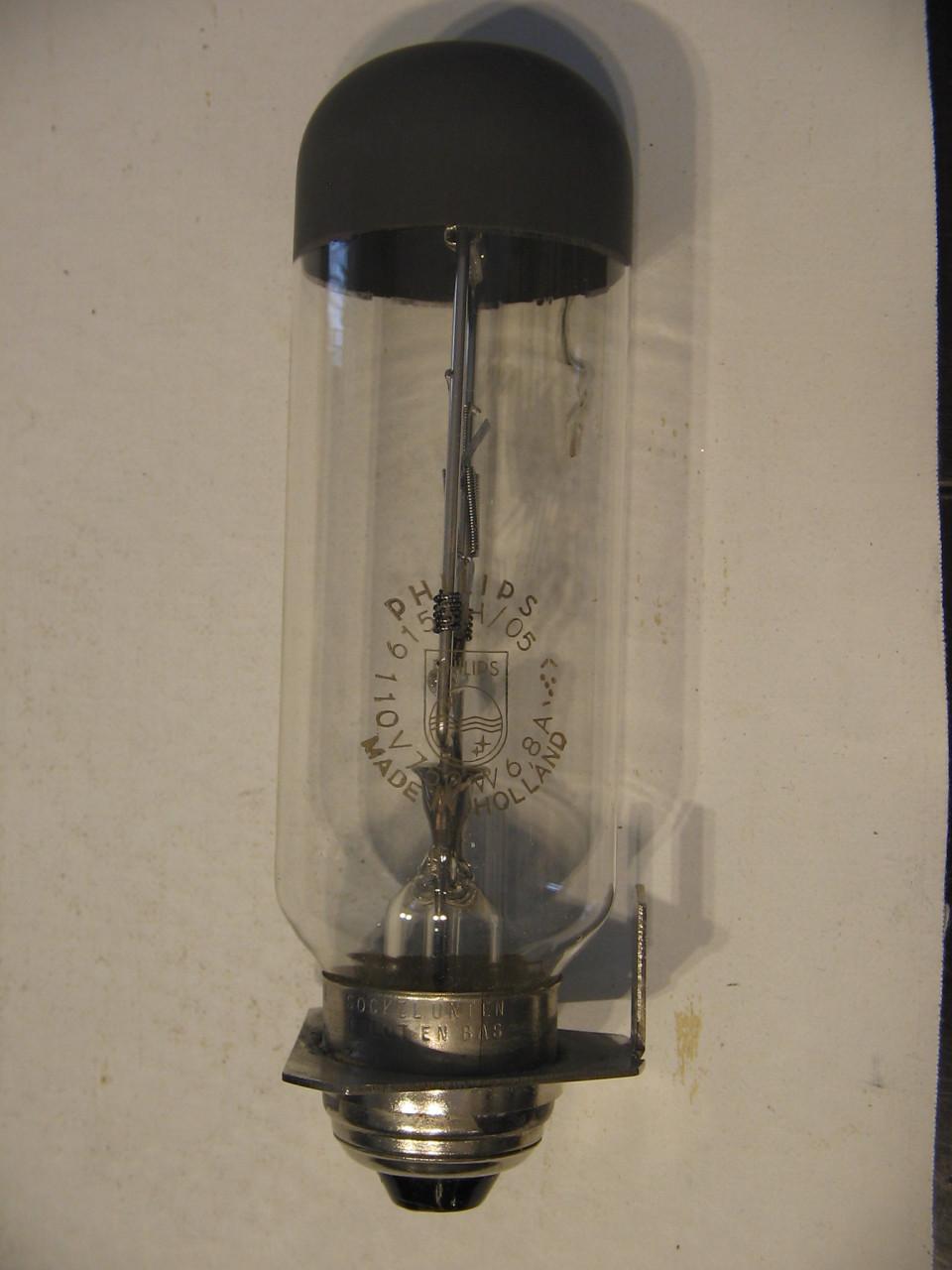 Projectielampen 150 Watt, 300 Watt en 750 Watt.