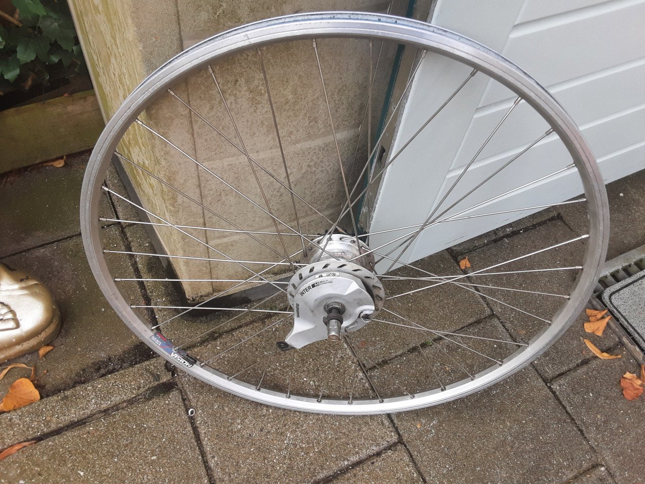 Gazelle 28 inch nexus achterwiel, 7 speed,  rollerbrake rem