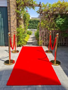 Entree pakket te huur, rode loper