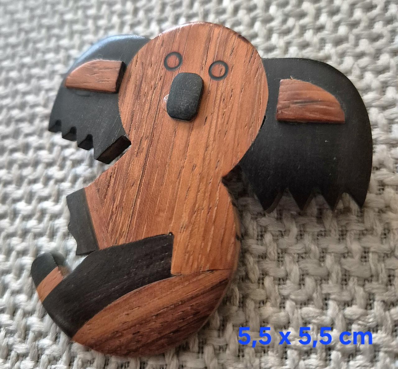 Broche vintage koala 11x