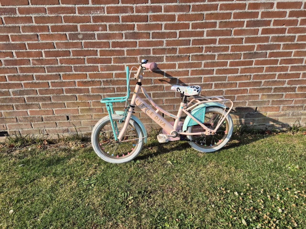Little Diva meisjesfiets 16 inch