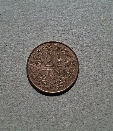30x 2½ct Nederlandse Antillen Koper