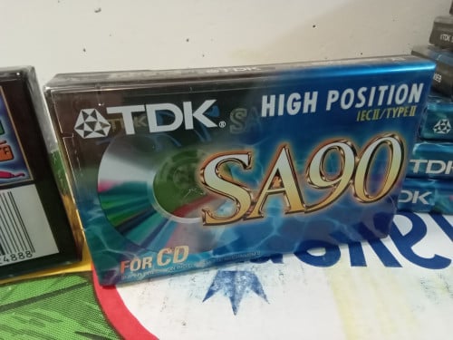 TDK Gesealde cassettebandjes