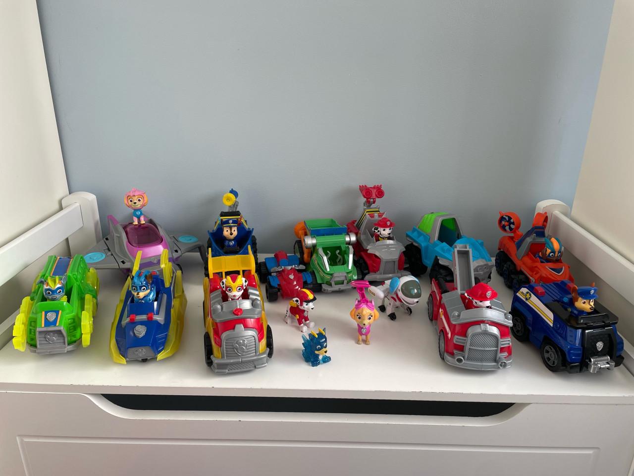 Leuke set paw patrols