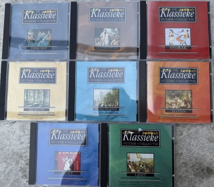 8 in Nieuwstaat Klassieke CD’s. Schumann, Liszt etc.