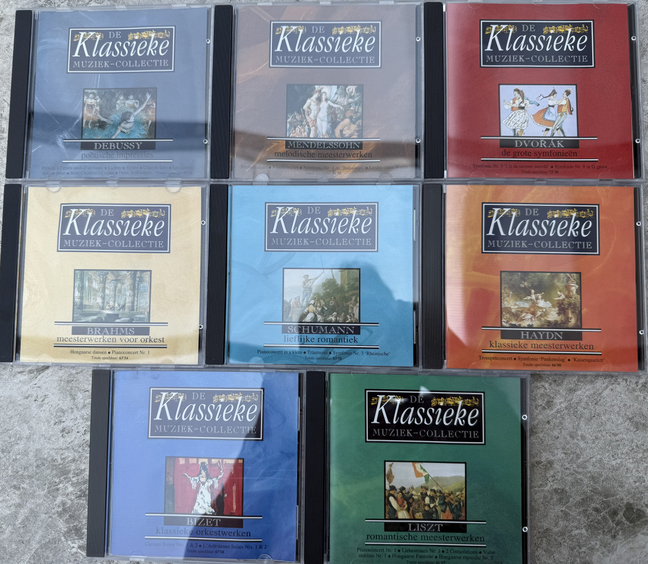 8 in Nieuwstaat Klassieke CD’s. Schumann, Liszt etc.
