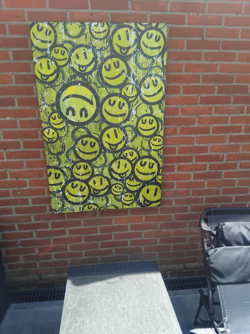 GRATIS Groot Buiten Canvas Smileys