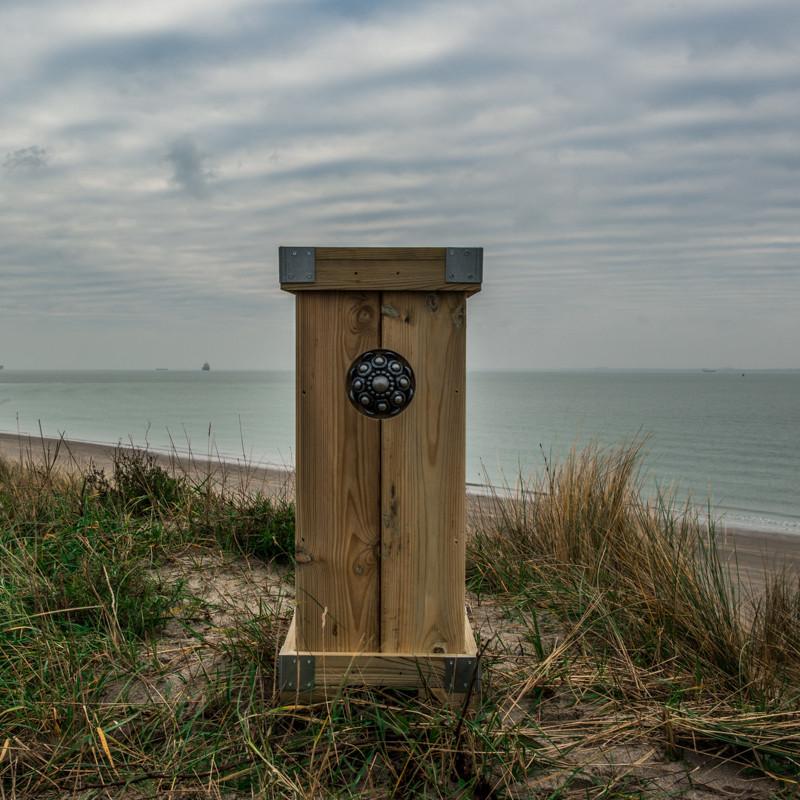 10jarige Jubileumactie - Zeeuwse knop bloembak L32 x B35 x H85