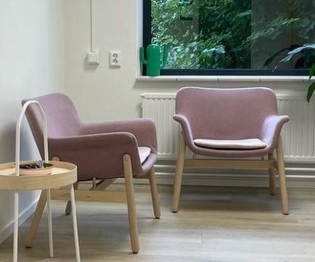 VEDBO Fauteuil, Gunnared oudroze