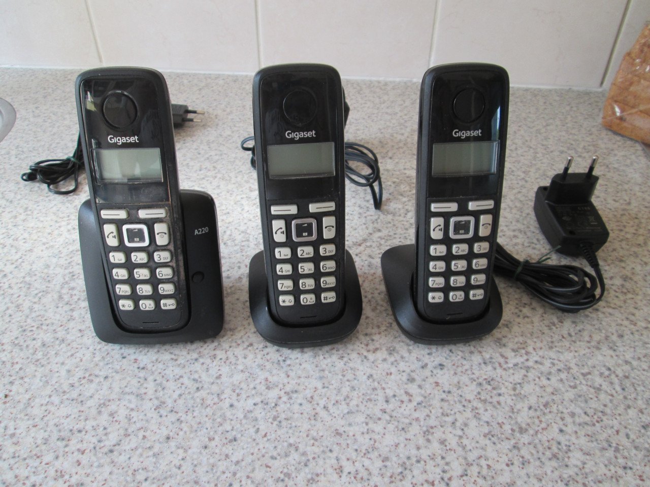 Siemens Gigaset A 220  [ 3 telefoons]
