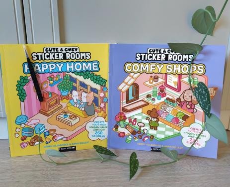 Cozy stickerboek 2 stuks