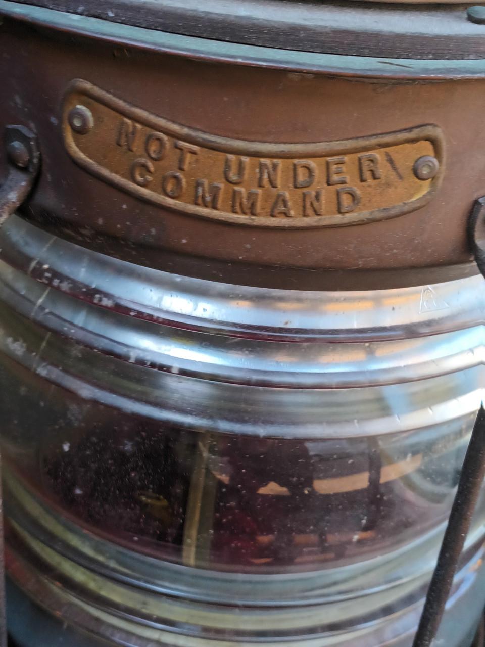 Zware scheepslamp