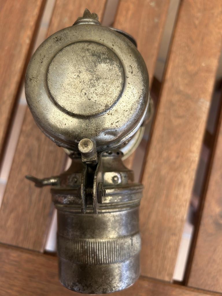 Oude fietslamp