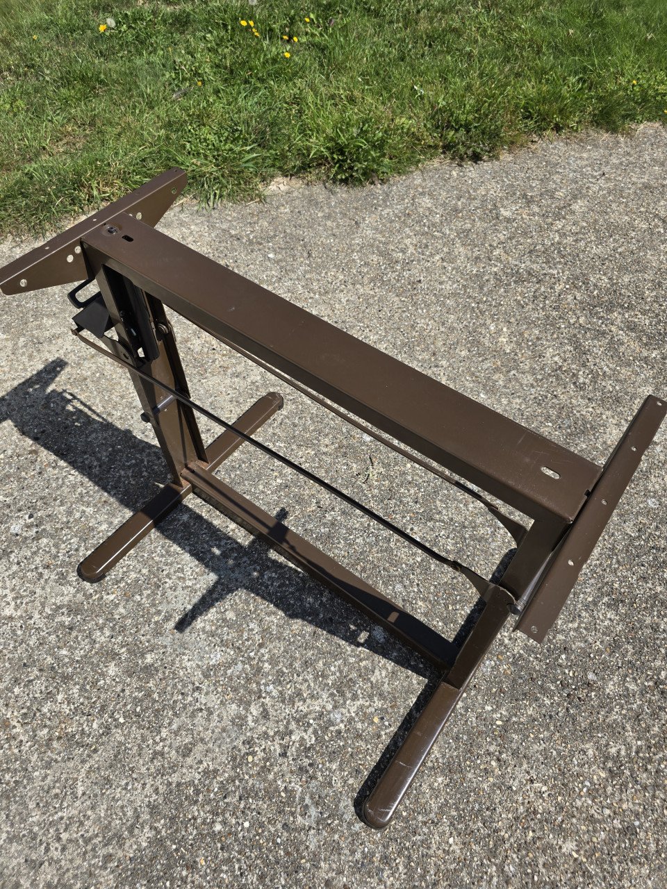 Hef of lift tafel voor camper of caravan
