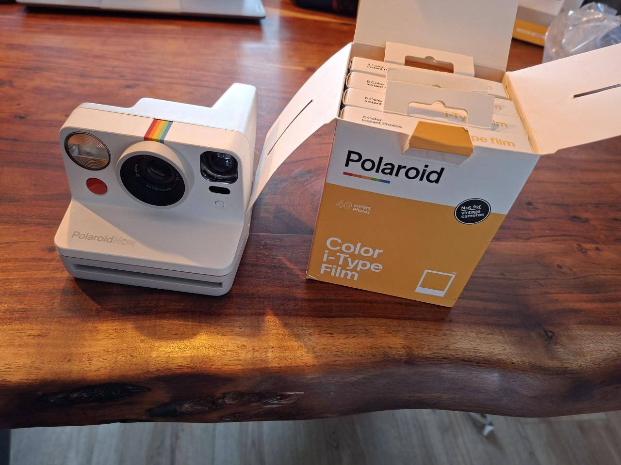 Polaroid now camera