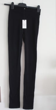 Nieuwe dikke zwarte legging maat s