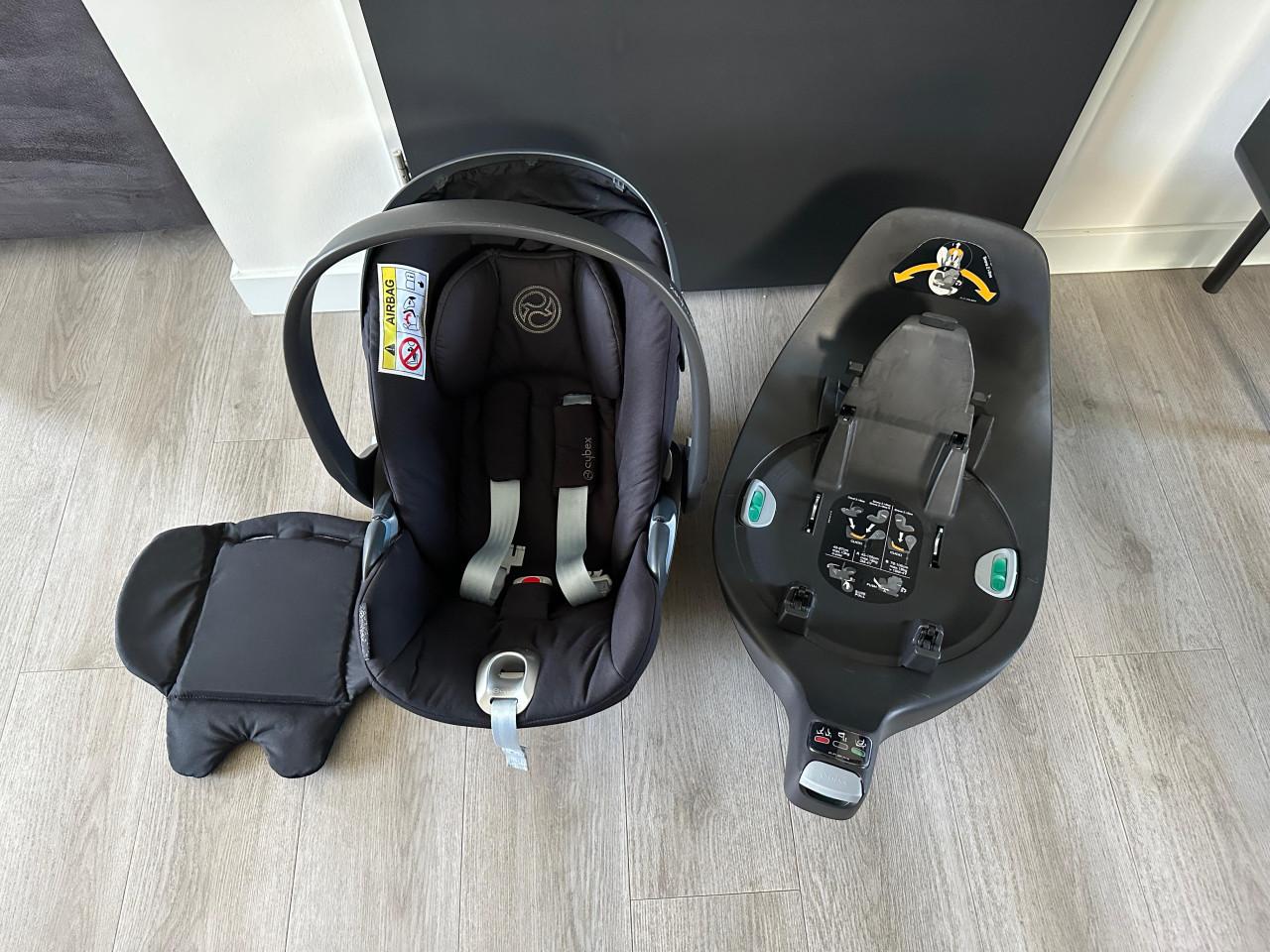 Cybex cloud z met draaibare base (sirona z i size) zwart