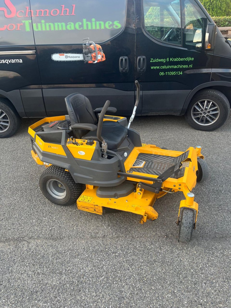 Stiga ZT5132T Zeroturn zitmaaier Mulch 132cm!!