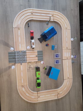 Houten trein